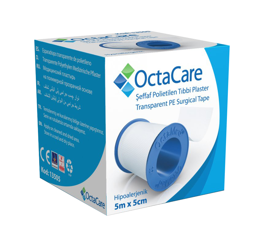 OctaCare Transparent PE Surgical Tape thumbnail 2
