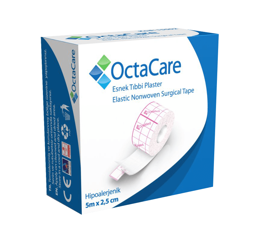 OctaCare Elastic Non-Woven Surgical Tape (Fix Plaster)