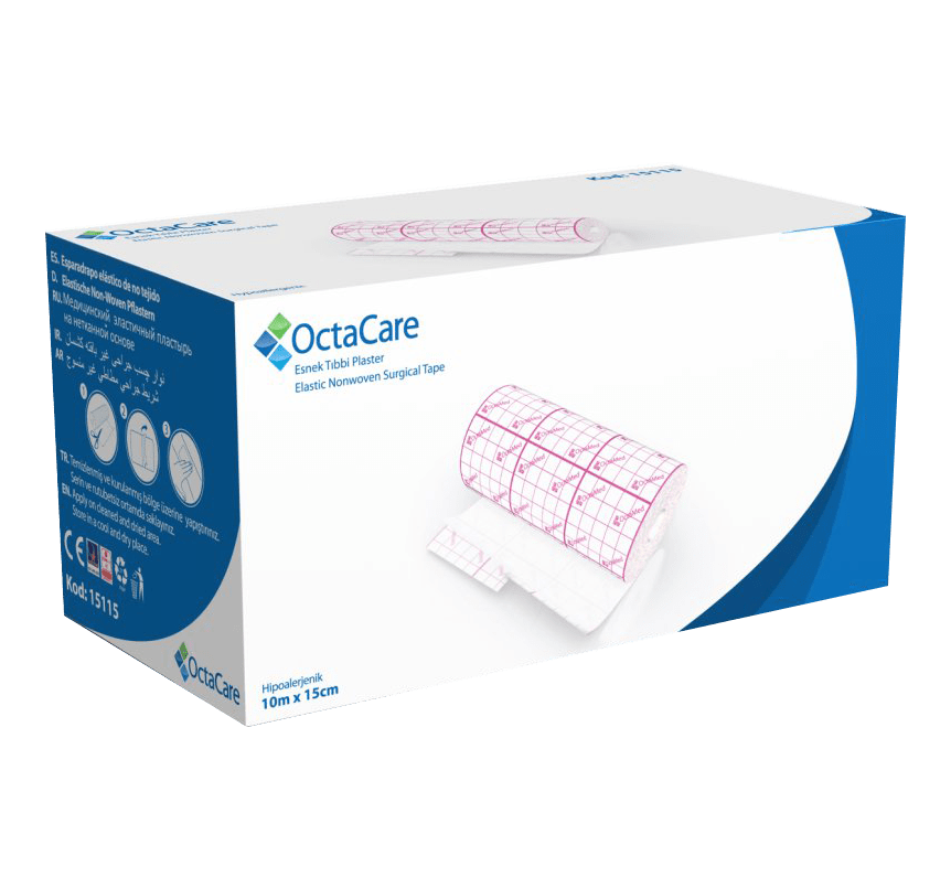 OctaCare Elastic Non-Woven Surgical Tape (Fix Plaster) thumbnail 4