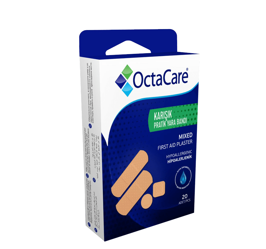 OctaCare Mixed First Aid Plaster