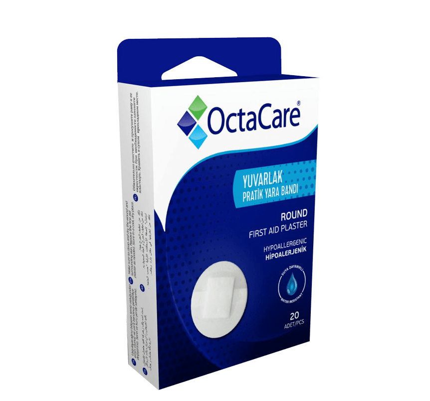 OctaCare Round First Aid Plaster