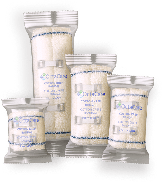 Octacare Cotton Crepe Bandages