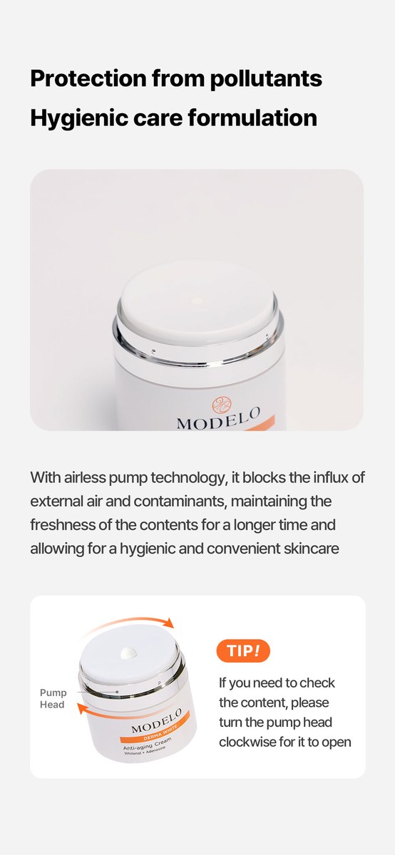 Modelo Derma White Cream (50ml)